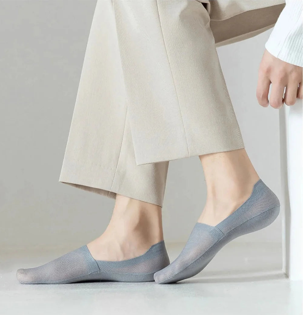 Ultra-Light Breathable Crew Socks - 6 Pairs