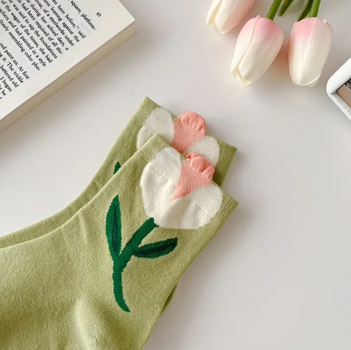 Cute Flower Edition Women Socks Pack Of 5