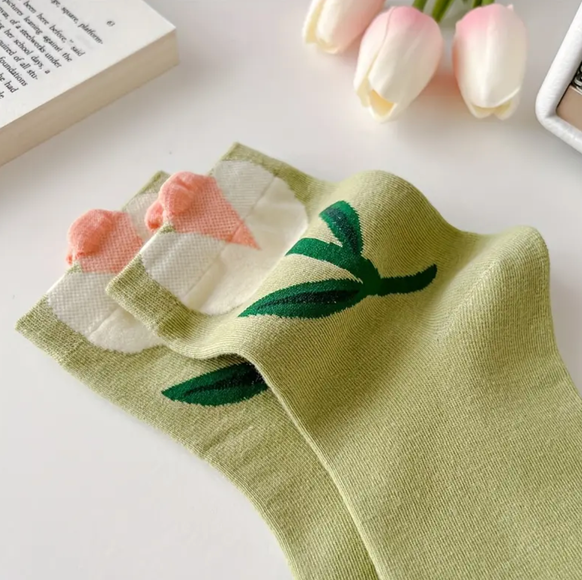 Cute Flower Edition Women Socks Pack Of 5