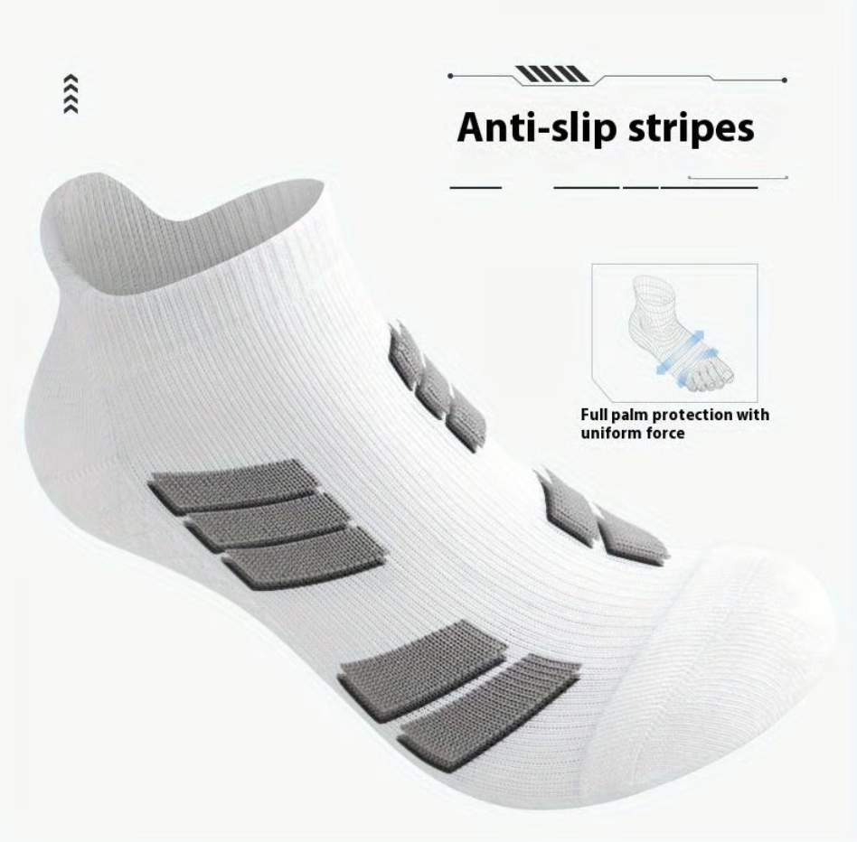 Unisex Low-Cut No-Show Sports Socks - 10 PAIRS