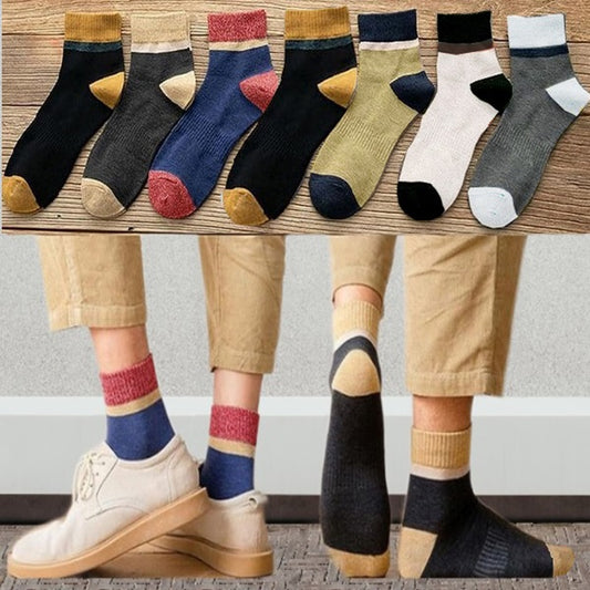 Premium Cotton Ankle Socks for Mens & Women (Pack of 8 Pairs)