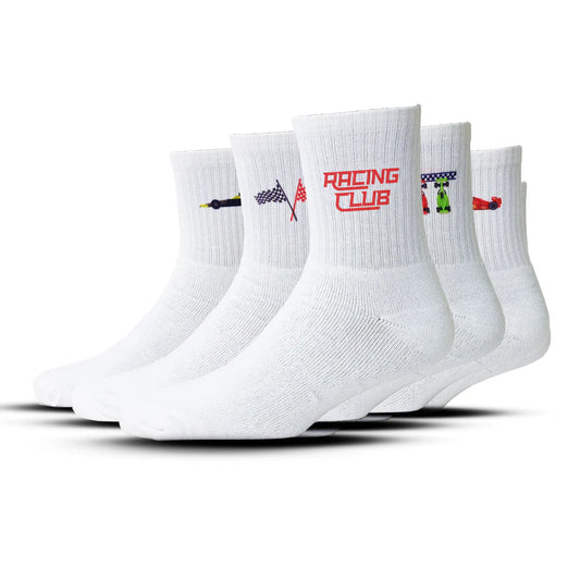 GRAND PRIX COMBO | CREW SOCKS | Pack Of 5