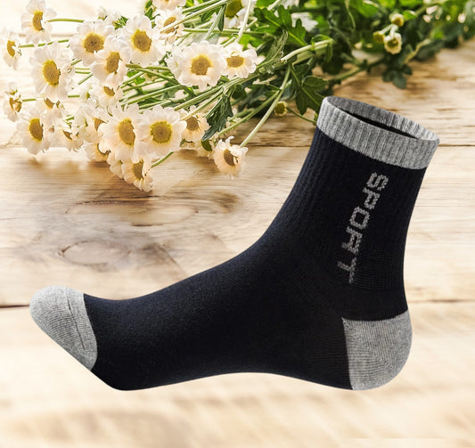 Ultra Comfy Cotton Sports Socks for Mens (Pack of 8 Pairs)