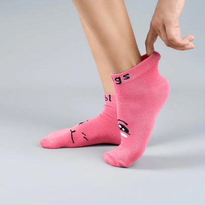 Fun Expressions Socks – Unisex | Pack of 3 Pairs