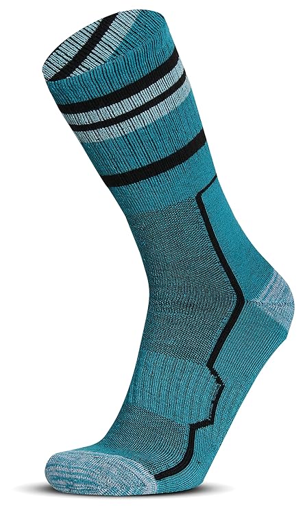 Calf Length Hi-Performance Sports Socks, Pack of 4 Pairs