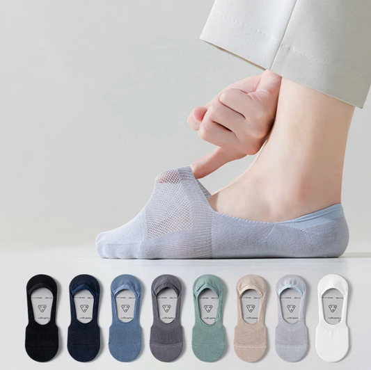 NO-SLIP LOAFER SOCKS (Pack of 8-Pairs)