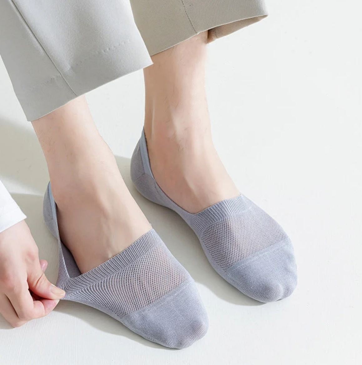 NO-SLIP LOAFER SOCKS (Pack of 8-Pairs)