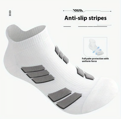 Unisex Low-Cut No-Show Sports Socks - 10 PAIRS