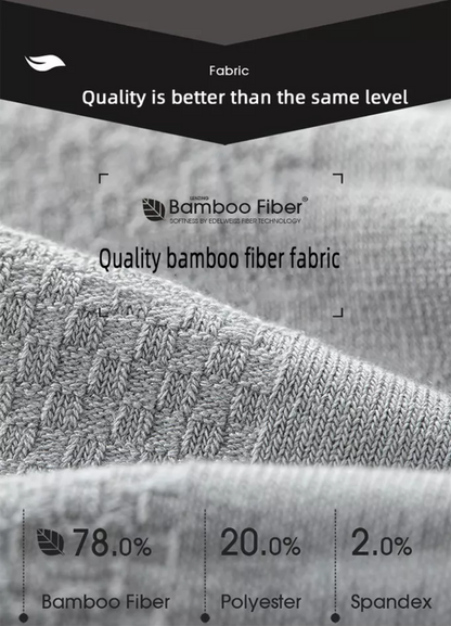 Ultra Premium Bamboo Fiber Cotton Men's Socks (Pack of 3)