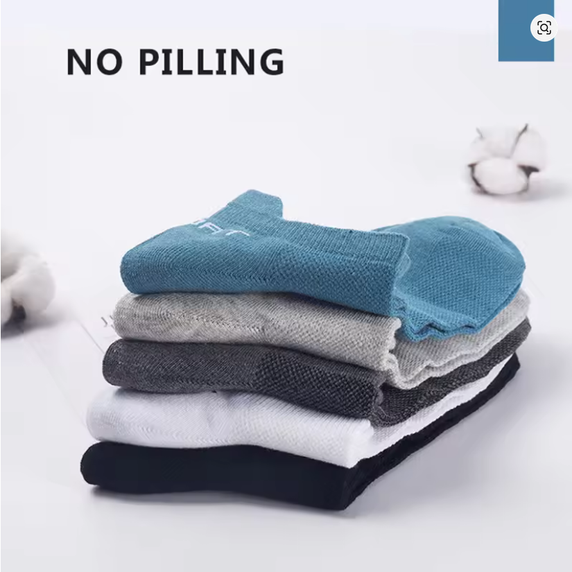 Bamboo Ankle Socks for Men | Odour-Free and Breathable - Pack Of 3
