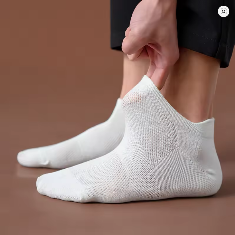 Bamboo Ankle Socks for Men | Odour-Free and Breathable - Pack Of 3
