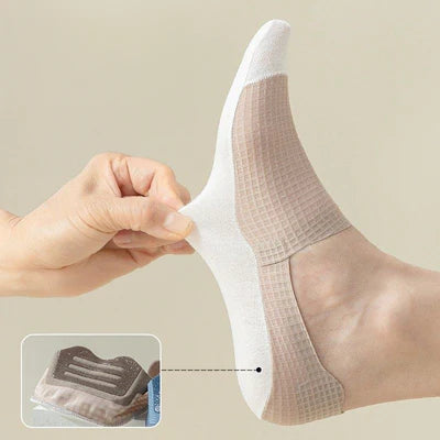 SlipGuard Dual-Patch Invisible Socks