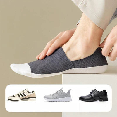 SlipGuard Dual-Patch Invisible Socks