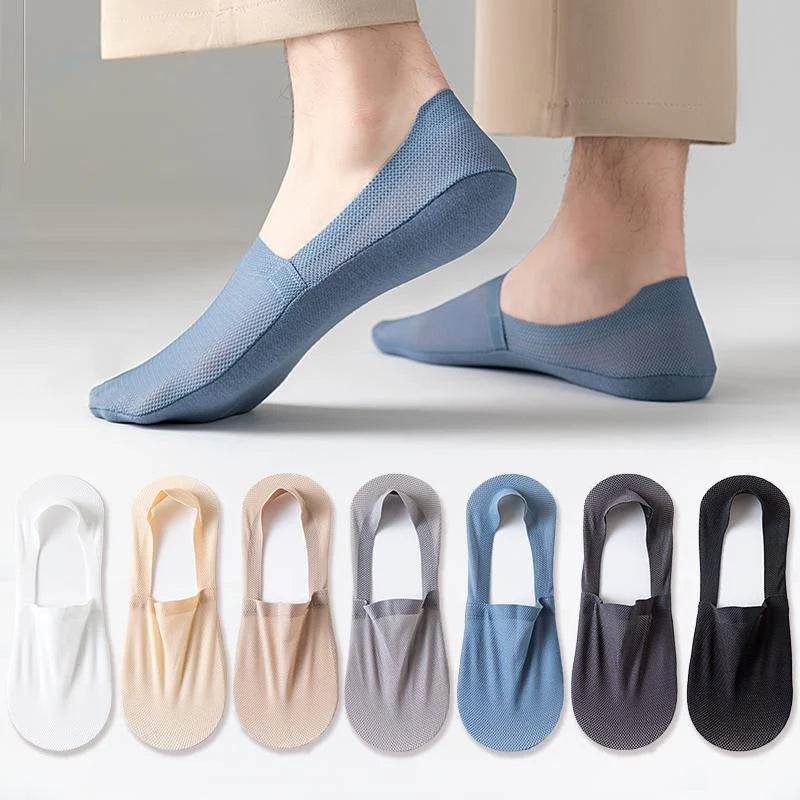 Ultra-Light Breathable Crew Socks - 6 Pairs