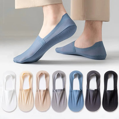 Ultra-Light Breathable Crew Socks - 6 Pairs