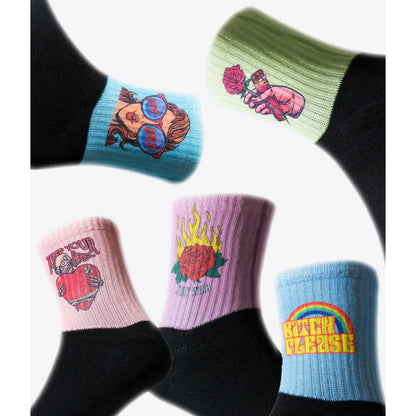 New YOUR HEART COMBO | CREW SOCKS