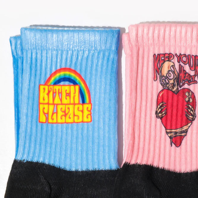 KEEP YOUR HEART COMBO | CREW SOCKS