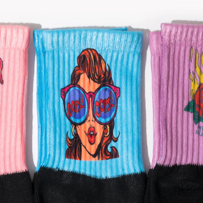 New YOUR HEART COMBO | CREW SOCKS