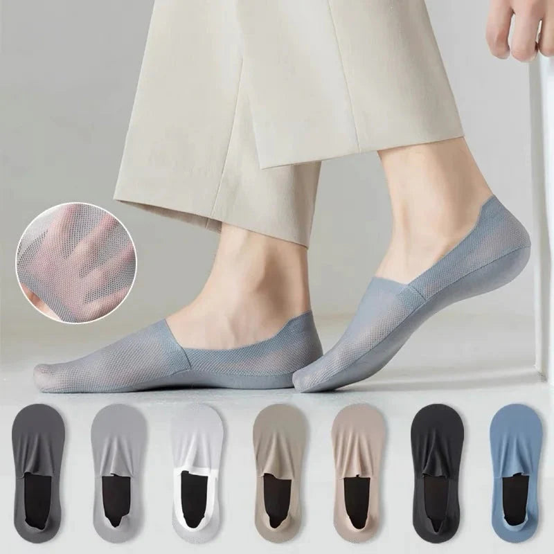 Ultra-Light Breathable Crew Socks - 6 Pairs