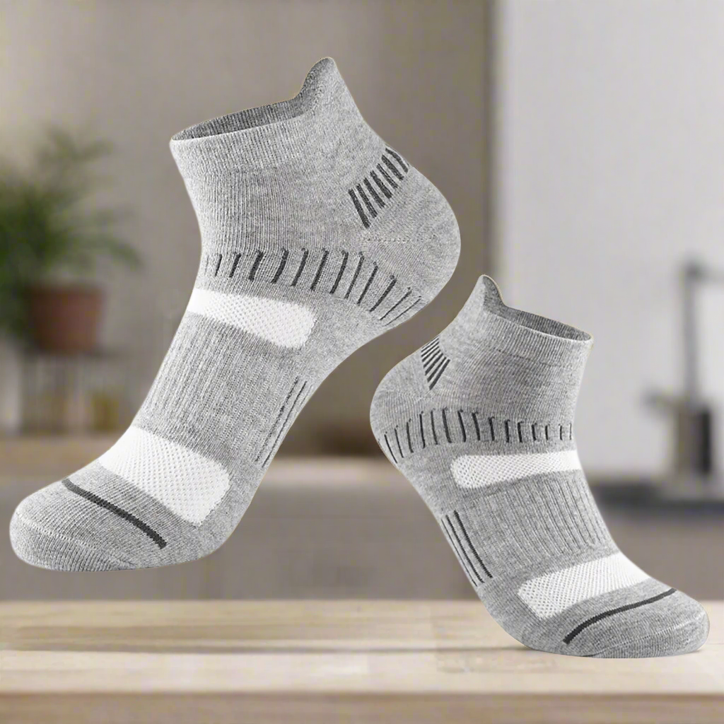 Ankle Socks Pack of 10, Assorted Colours - Premium Comfort, Breathable & Durable Socks for Men