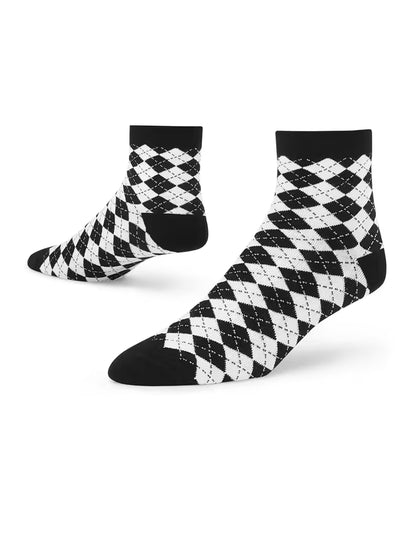 unisex multi colored ankle length socks combo