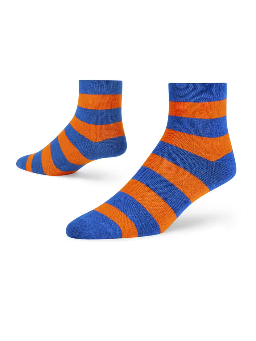 Unisex multi colored ankle length socks combo